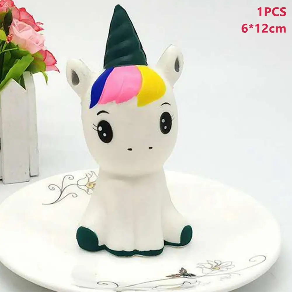 Unicorn Squishy 3 Taoup 12 дюймов Единорог шары латексные шары конфетти с днем рождения детей воздушные фигурки Единорог вечерние единороги - Цвет: Unicorn Squishy 3
