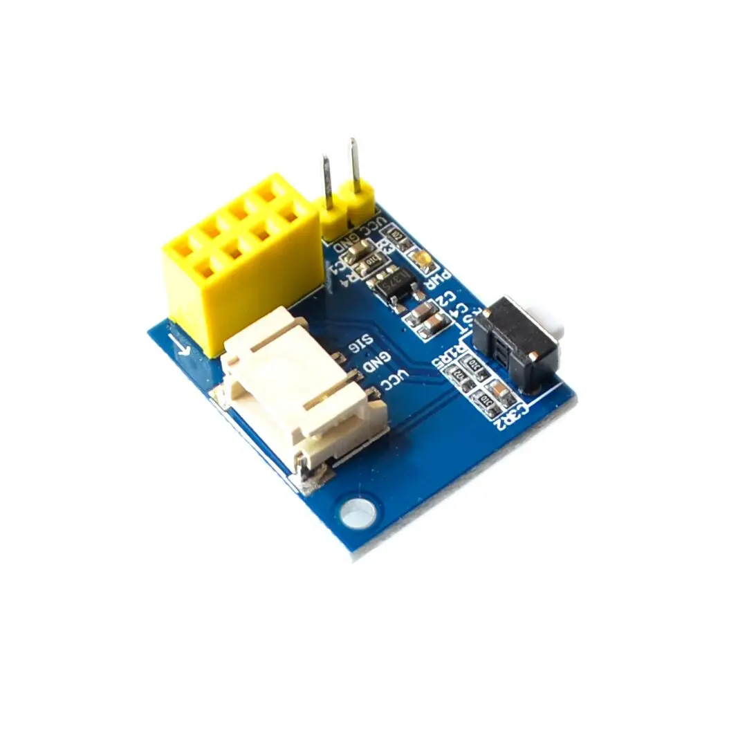 【AH ROBOT】 ESP8266 ESP-01 ESP-01S RGB светодиодный модуль контроллера для IDE/SATA WS2812 светильник
