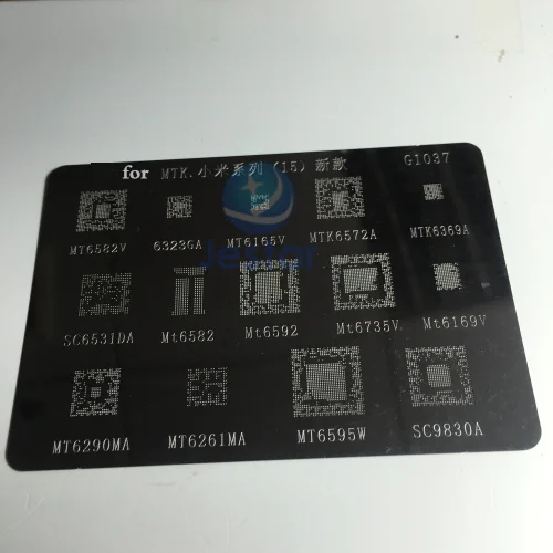 Трафарет Rebaling для MTK xiaomi MTK6369 MT6582 MT6572A MT6592V MT6323GA MT6169V MT6735V MT6339A 3 шт./лот|bga reballing|stencils for