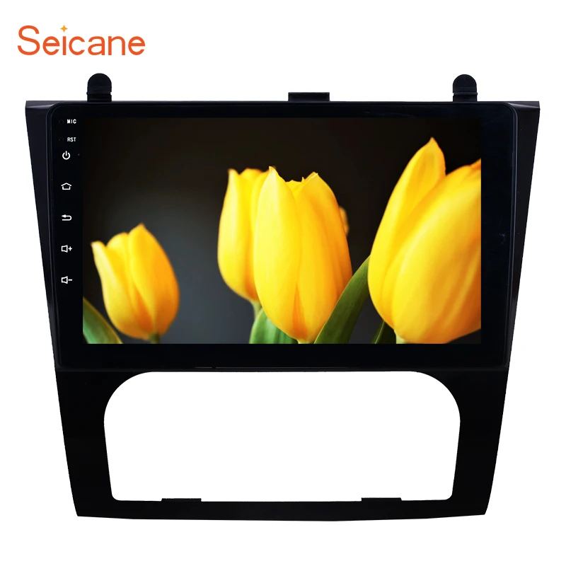 Автомобильный мультимедийный плеер Seicane 2 Din 9 дюймов Android 2008 GPS для Nissan Teana ALTIMA 2009-2012
