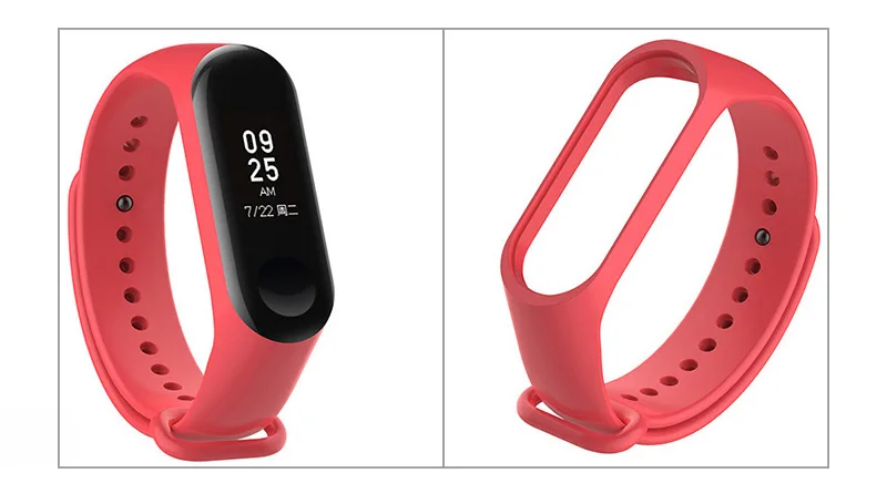 XShum mi band 4 браслет ремешок для силиконовой Xiaomi mi Band 3 mi band 4/3 ремешок на руку замена Смарт-Аксессуары