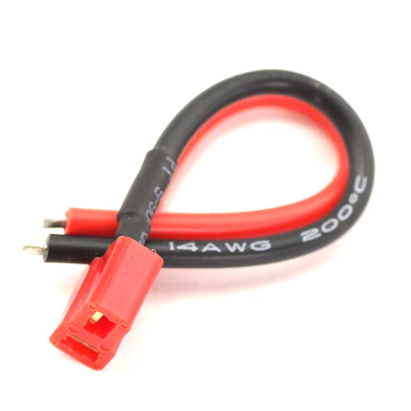 Т образный Штекерный разъем папа с корпусом 10 см 20 силиконовый провод 14AWG 16AWG 20AWG