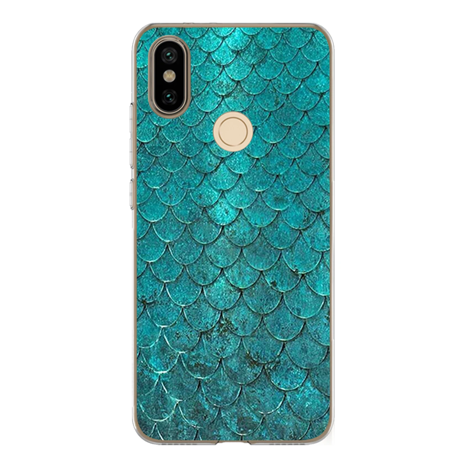 Чехол для Xiaomi Mi A2 6X чехол 5 99 дюйма Мягкий ТПУ силикон популярный милый телефона с