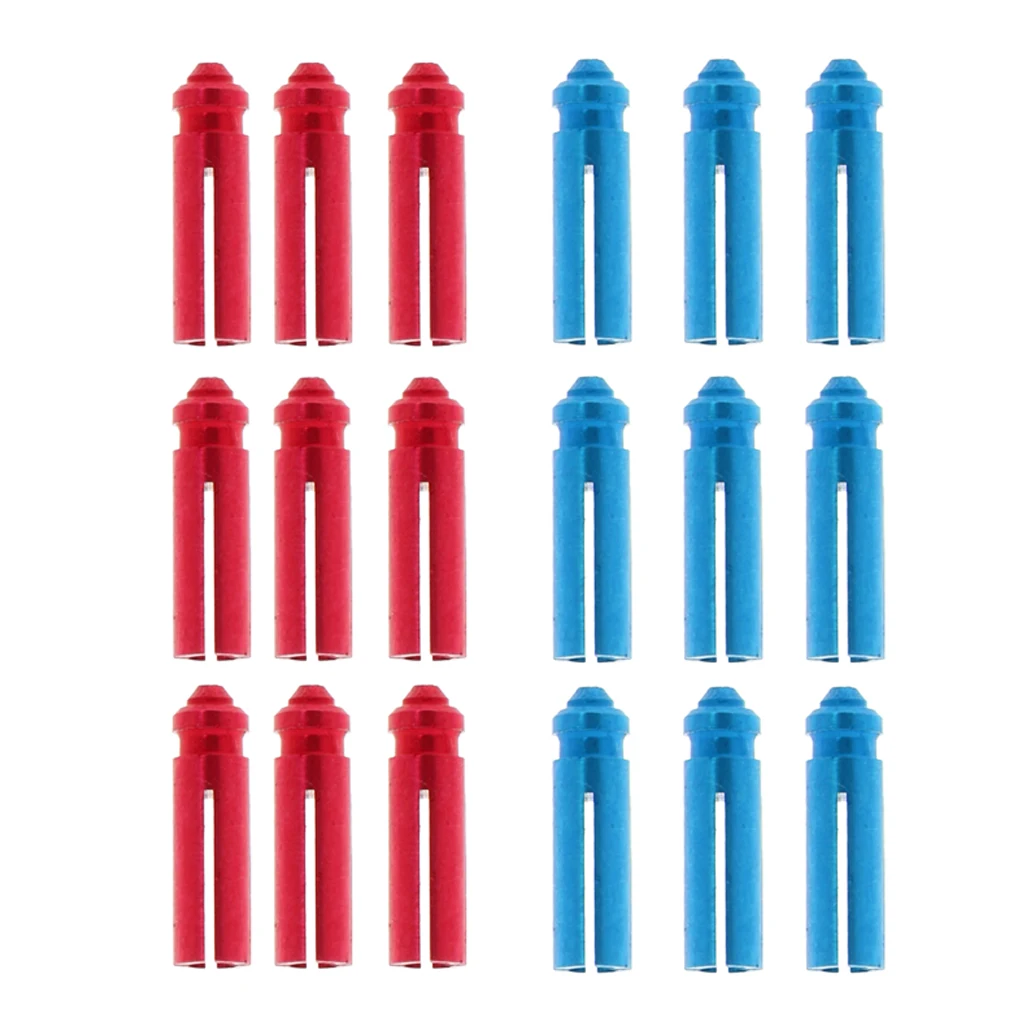 18 штук анодированный Алюминий Дротика полета спасатели s Аксессуары для Сталь с