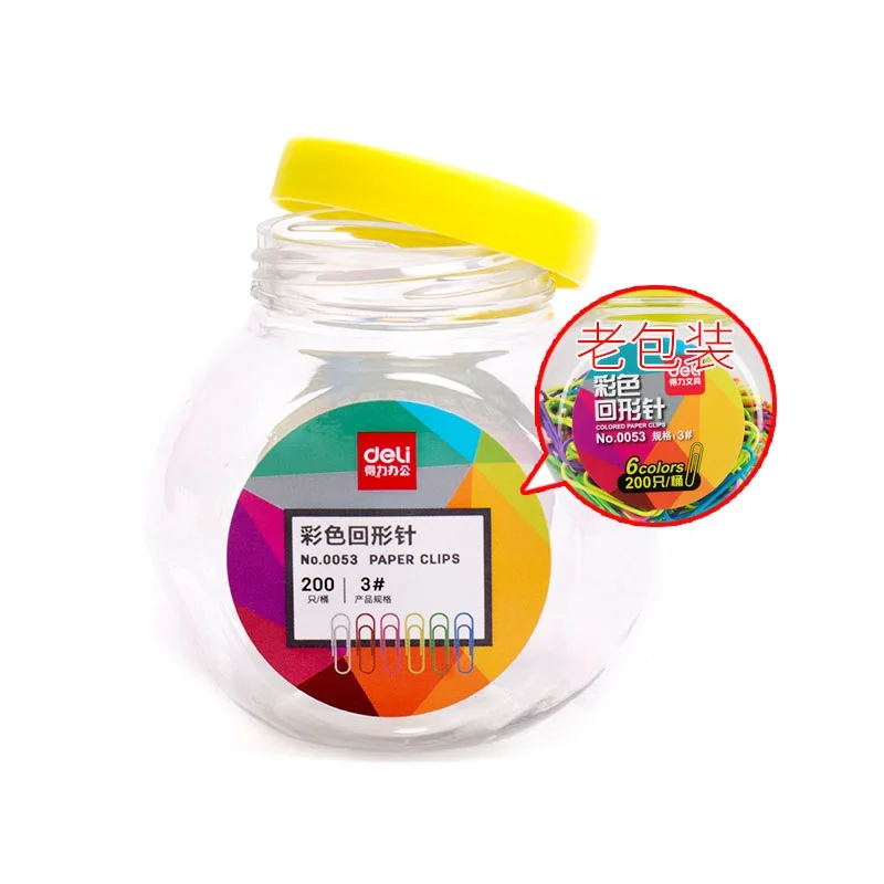 200 шт в форме Цветной металлический зажим для бумаги зажимы файл memo книжные