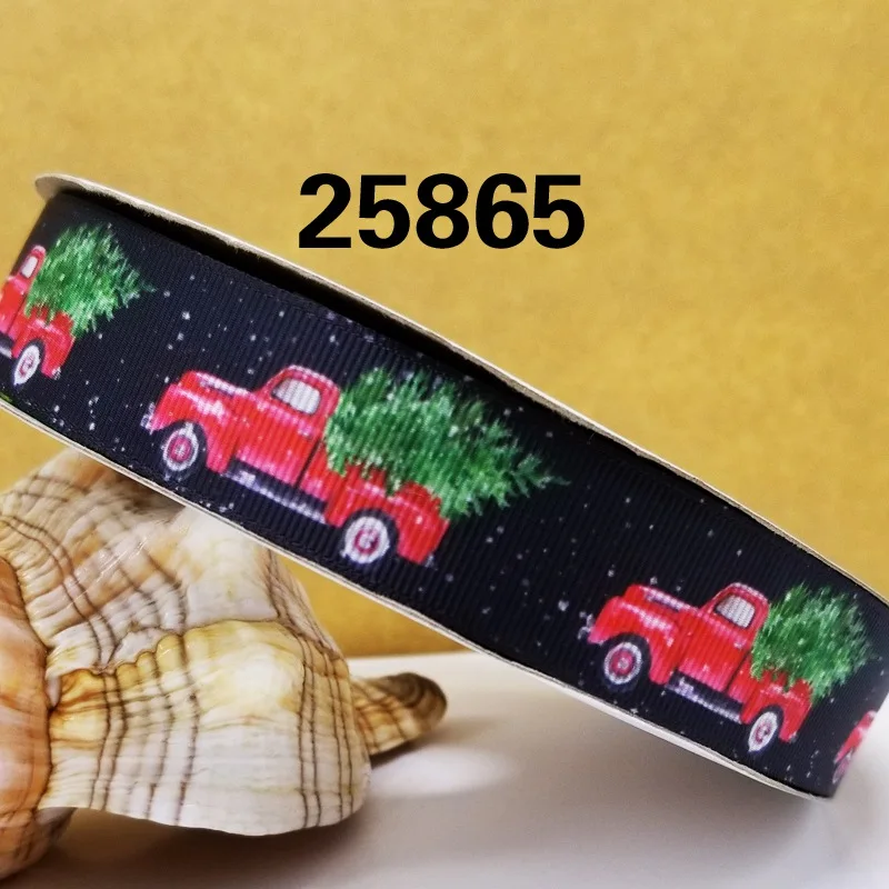 25865 Новое поступление ленты аксессуары для волос лента 10 ярдов напечатанные ленты 25713 - Цвет: 25865