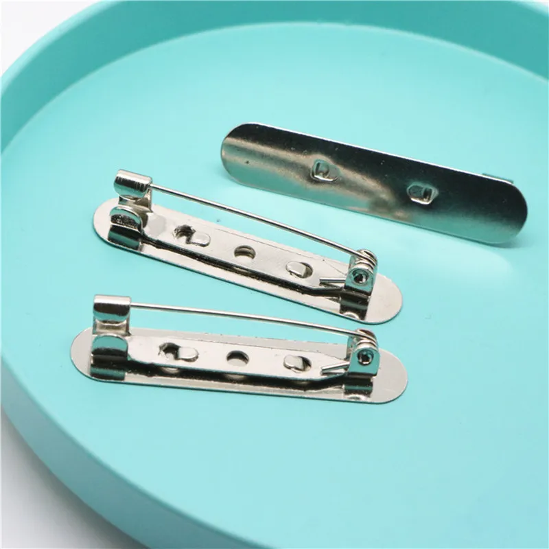 1000pcs 37mm Brooch Base Safety Pins Insurance Pins DIY Accessories