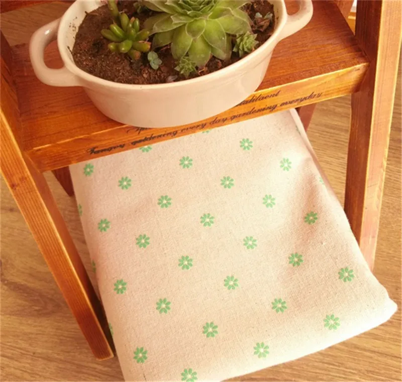 150 см X 50 фон из хризантем льняной ткани с принтом хлопковой для дивана | Дом и сад