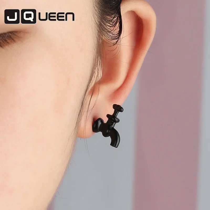 Модные женские трехцветные серьги-Когти для ногтей Женские Ювелирные изделия