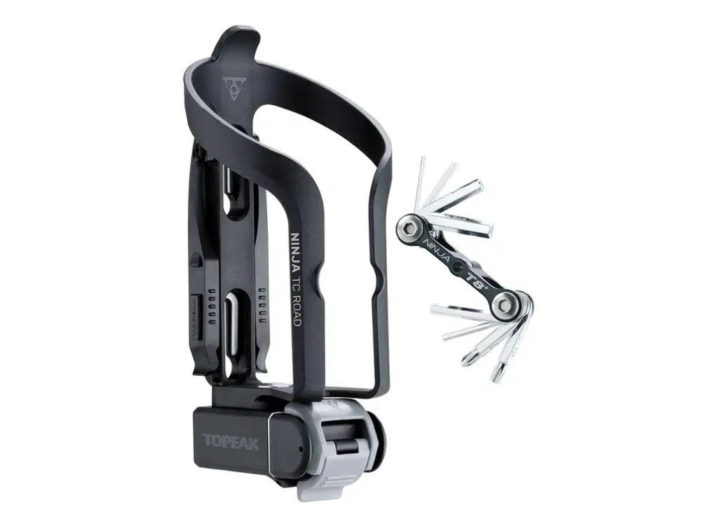 TOPEAK NINJA TC дорожный инженерный класс пластиковый дорожный Монтажный держатель для бутылки с водой для велосипеда - Цвет: TNJ-TCR