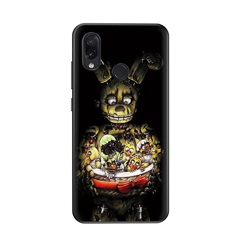 B3 Five Nights At Freddy Silicone Phone Case for Redmi 4A 4X 5 6 A Plus Pro 7 GO Note 4 4X 5 6 7 8 Pro 7A K20 Pro - Color: B3