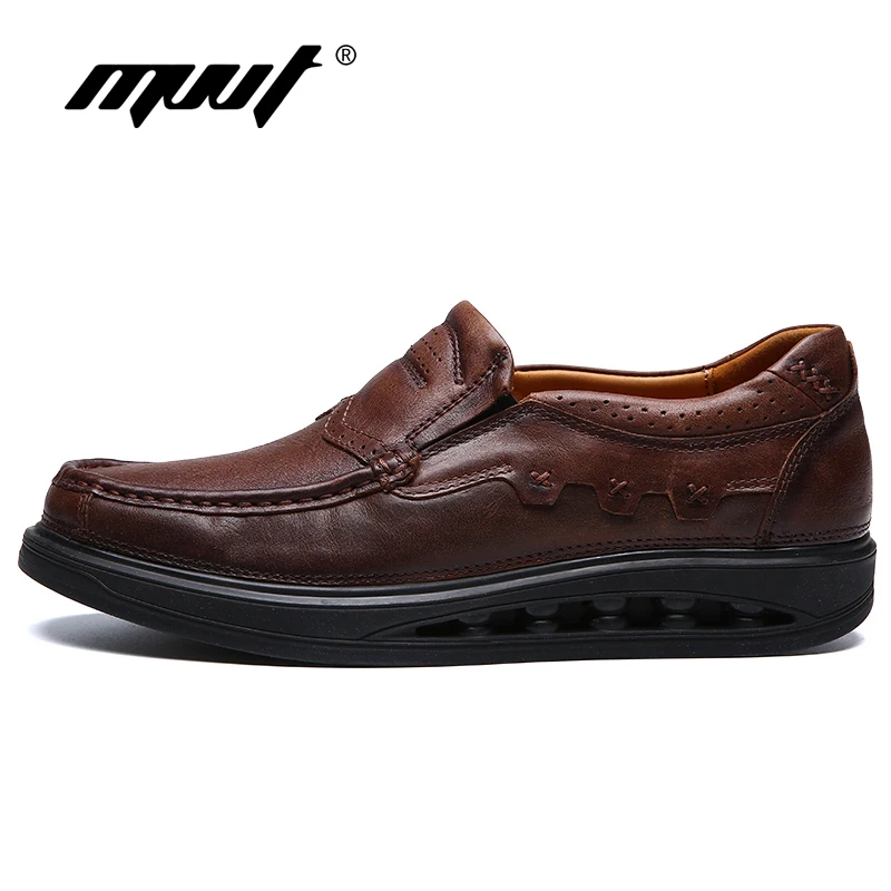 Туфли мужские демисезонные из натуральной кожи на платформе|shoes fashion men|shoes formalshoes