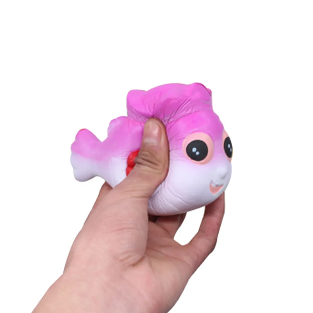 Антистрессовая милая игрушка для снятия стресса имитирующая маленькую золотую