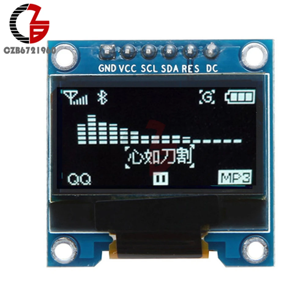Фото 6Pin IIC I2C 0 96 дюйма OLED ЖК дисплей DIY модуль 12864 SPI интерфейс "чип привода SSD136 для Arduino 6Pin IIC I2C 0 96 дюйма OLED ЖК дисплей DIY модуль 12864 SPI интерфейс "чип привода SSD136 для Arduino