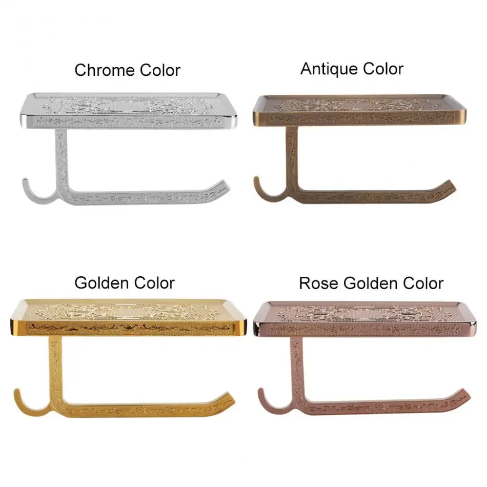 Античный винтажный держатель для туалетной бумаги Fdit телефона настенный с