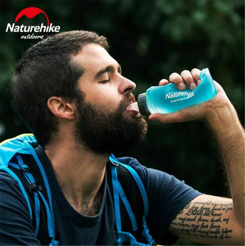 Naturehike ТПУ Bacteriostat спортивные бутылочки силиконовая долгая соломенная