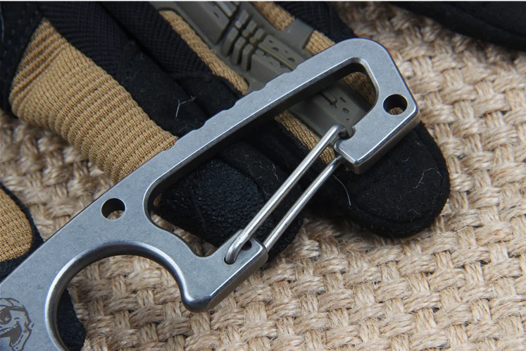 Высокое качество 61HRC CPM-S35VN Порошковая сталь лезвие S35VN ручка карманный нож Тактический походный ключ нож Открытый выживания EDC инструмент
