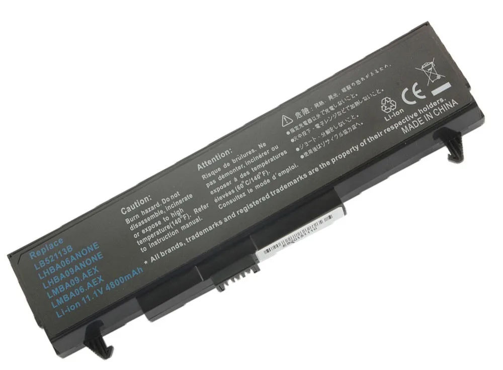 11,1 V 4400 мАч Высокое качество аккумулятор для ноутбука HP COMPAQ B2000 B2026 LG LW70 LW60 LB52113D R40