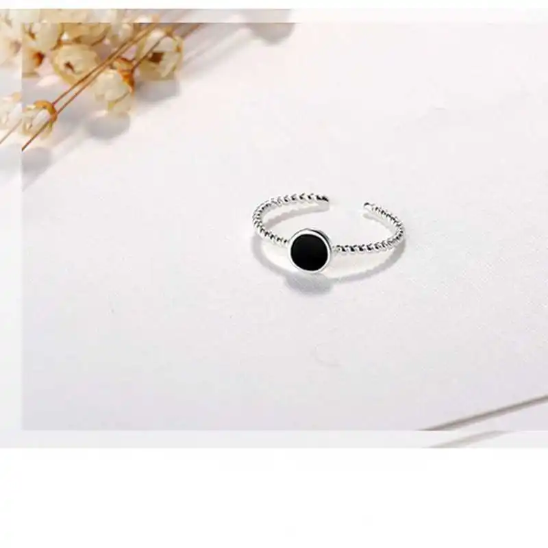 Женское кольцо с геометрическим узором простое Оригинальное для подарка