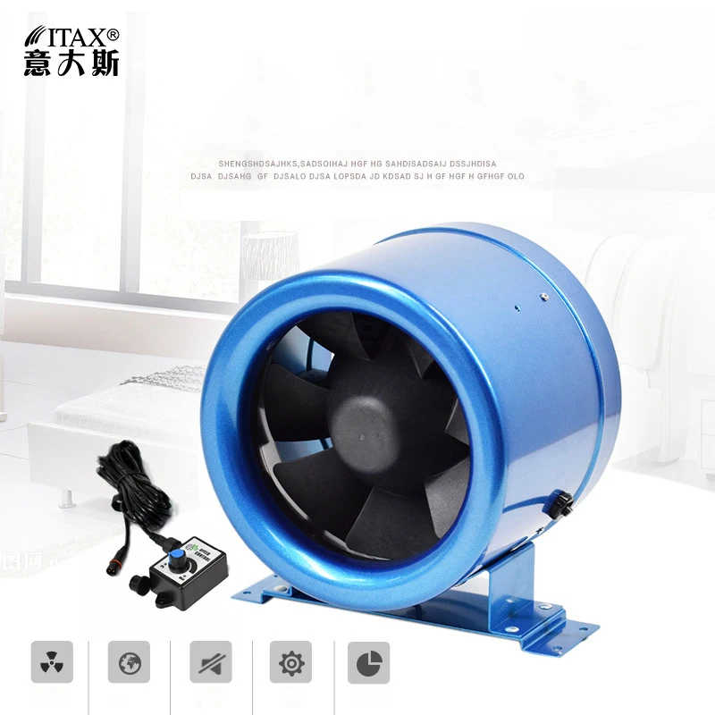 Преобразование частоты циркулярный воздуховод осевой кухонный/горячий горшок