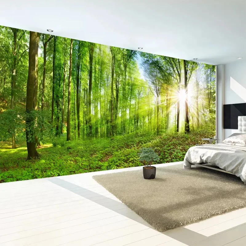 Пользовательские фото обои Фэнтези лес HD естественный пейзаж настенная Гостиная