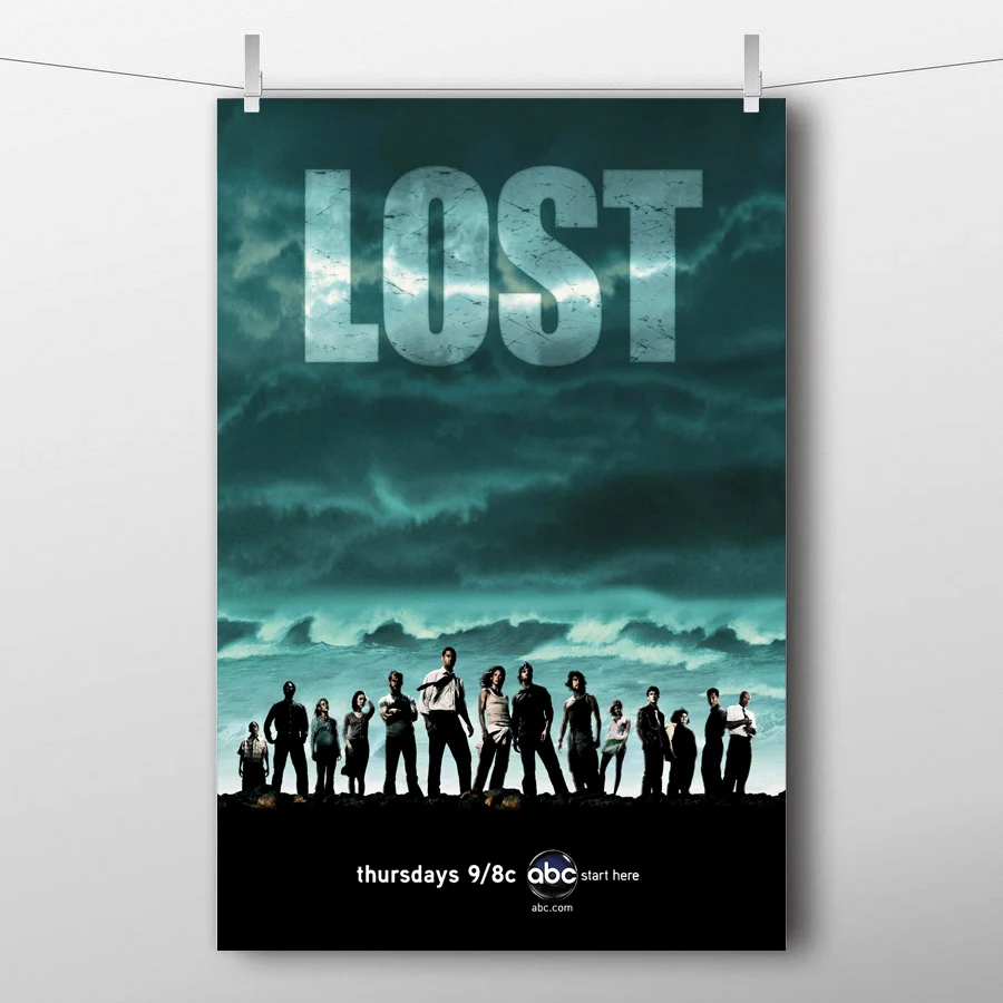 Lost ТВ series Wall Art классический Плакаты и художественная печать на холсте из