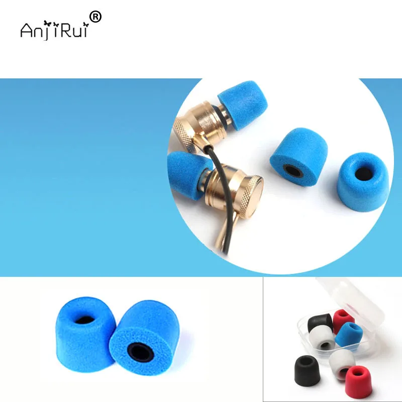 2 шт/1 пара ANJIRUI T200 4 5 мм M C ушные шапки изоляционные пенопластовые наконечники