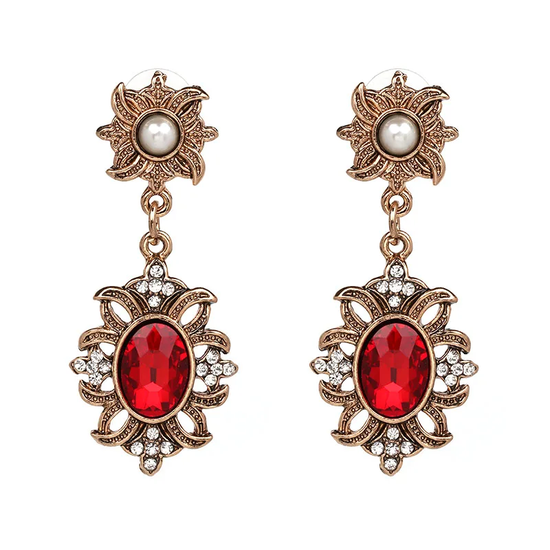 4 цветов 2017 новый Хорошее качество полный кристалл заявление Серьги стержня для