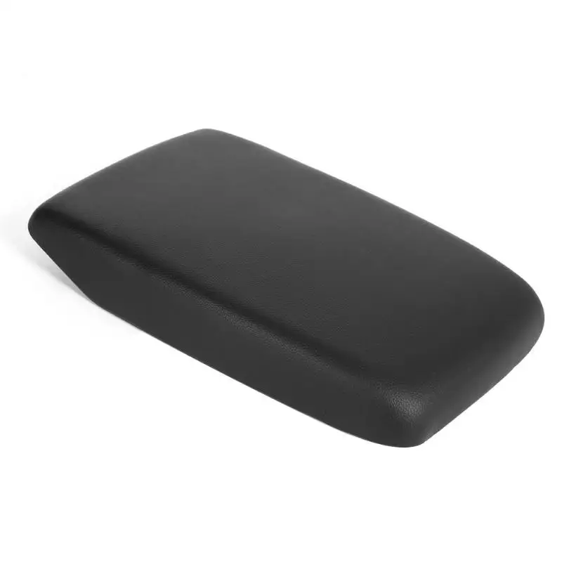 Кожаный подлокотник для центральной консоли черный защитный чехол хайлендера 08