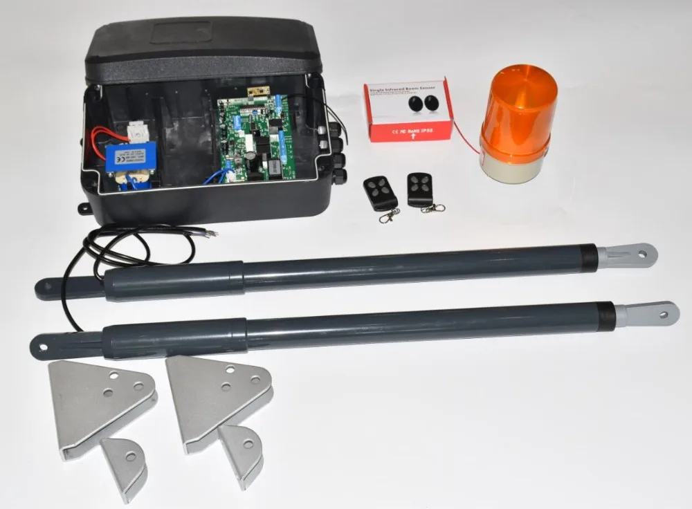 Электродвигатель для распашных ворот 2x12 В постоянного тока электрические