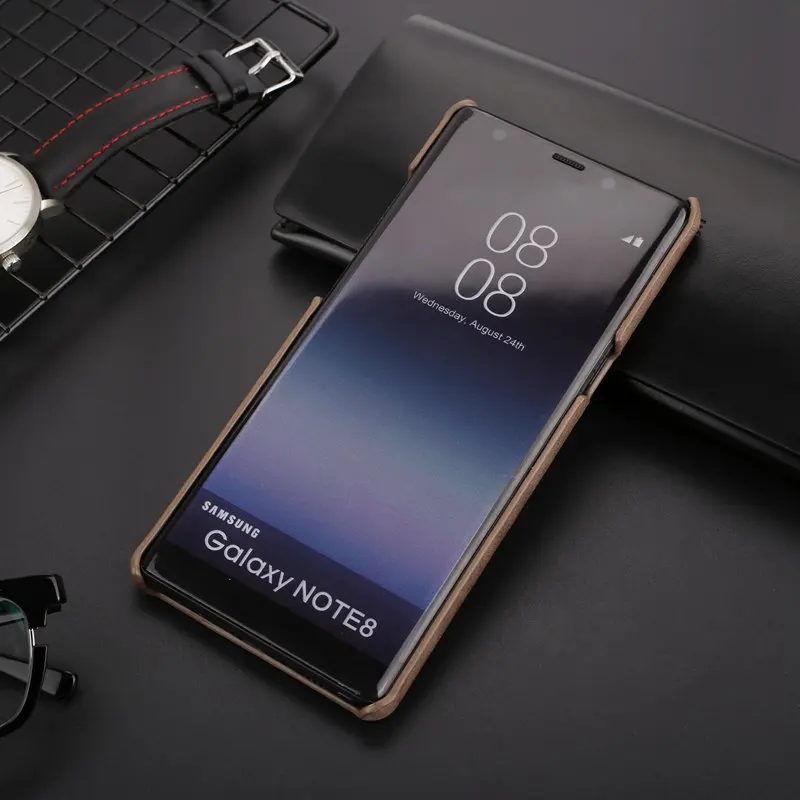 Чехол-накладка MAKEULIKE Note8 для samsung Galaxy Note 8, чехол из натуральной кожи, чехол для телефона s для samsung Note 8, чехол-накладка