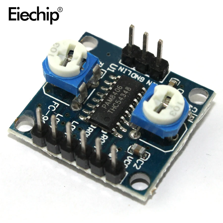 5 шт. PAM8406 цифровой усилитель доска с объем потенциометра 5Wx2 стерео M70|board board|board