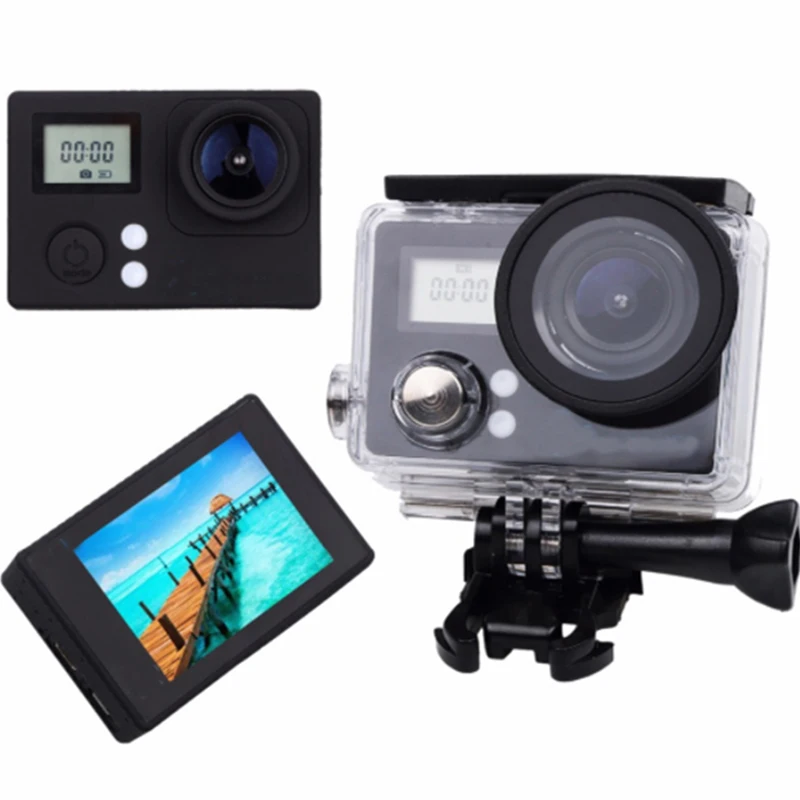 Экшн-камера Ultra HD 4 К/30fps Wi-Fi 2 0 &quotПодводное плаванье водонепроницаемый шлем Cam
