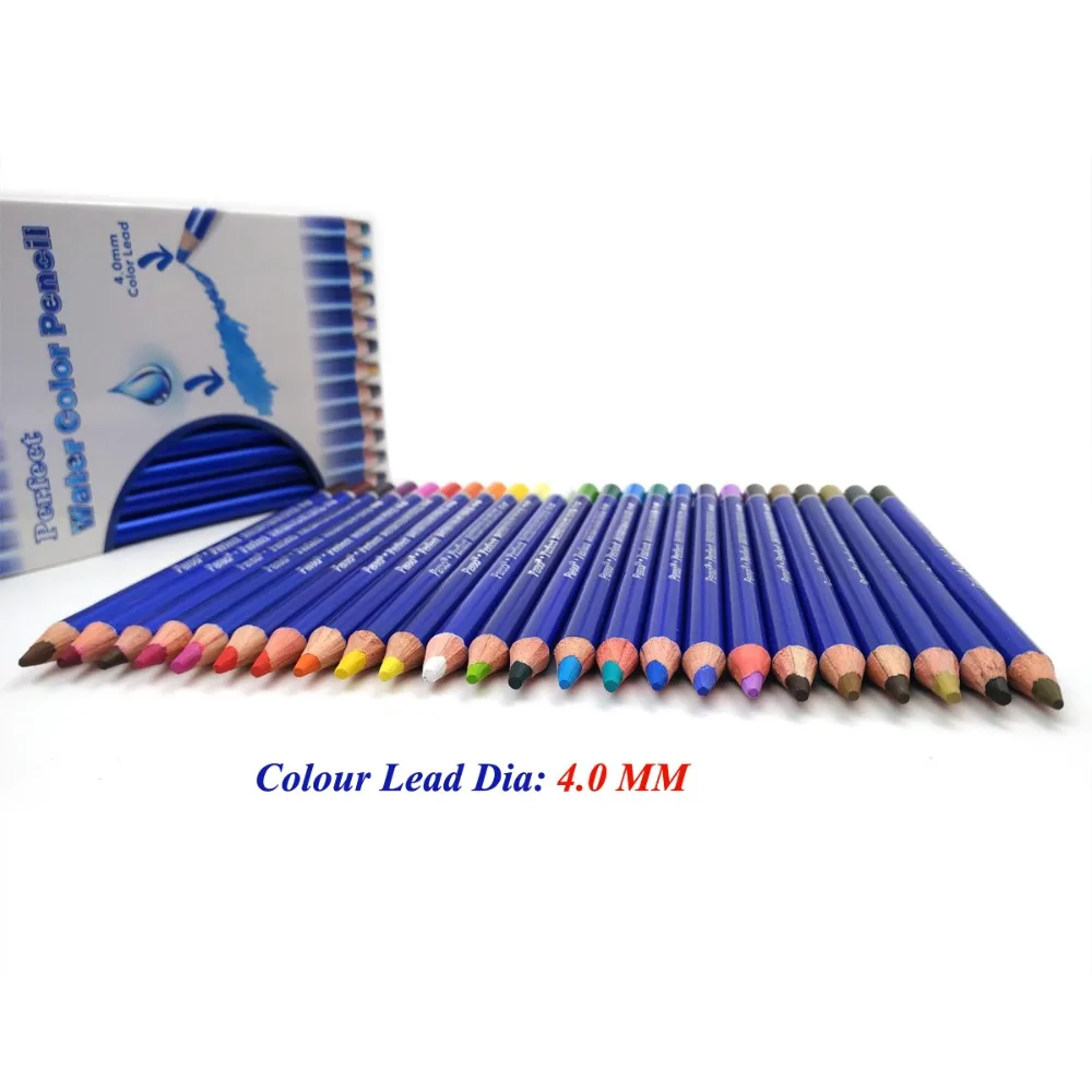Высококачественные 24 цветные карандаши lapis de cor profissional акварельные