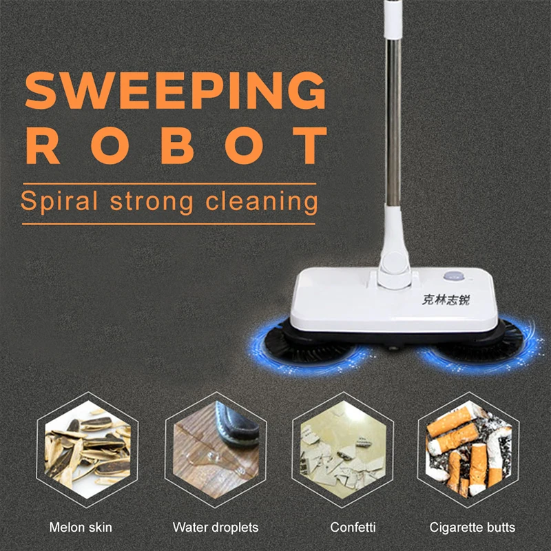2019 дропшиппинг ручной толчок бытовой электрический веник подметальный робот
