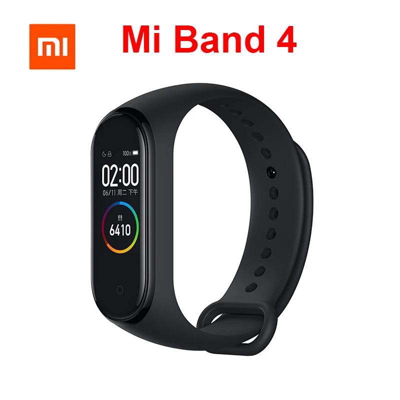 Смарт браслет Xiaomi Mi Band 4 фитнес с пульсометром и экраном 135 мАч Bluetooth 5 0 оригинал