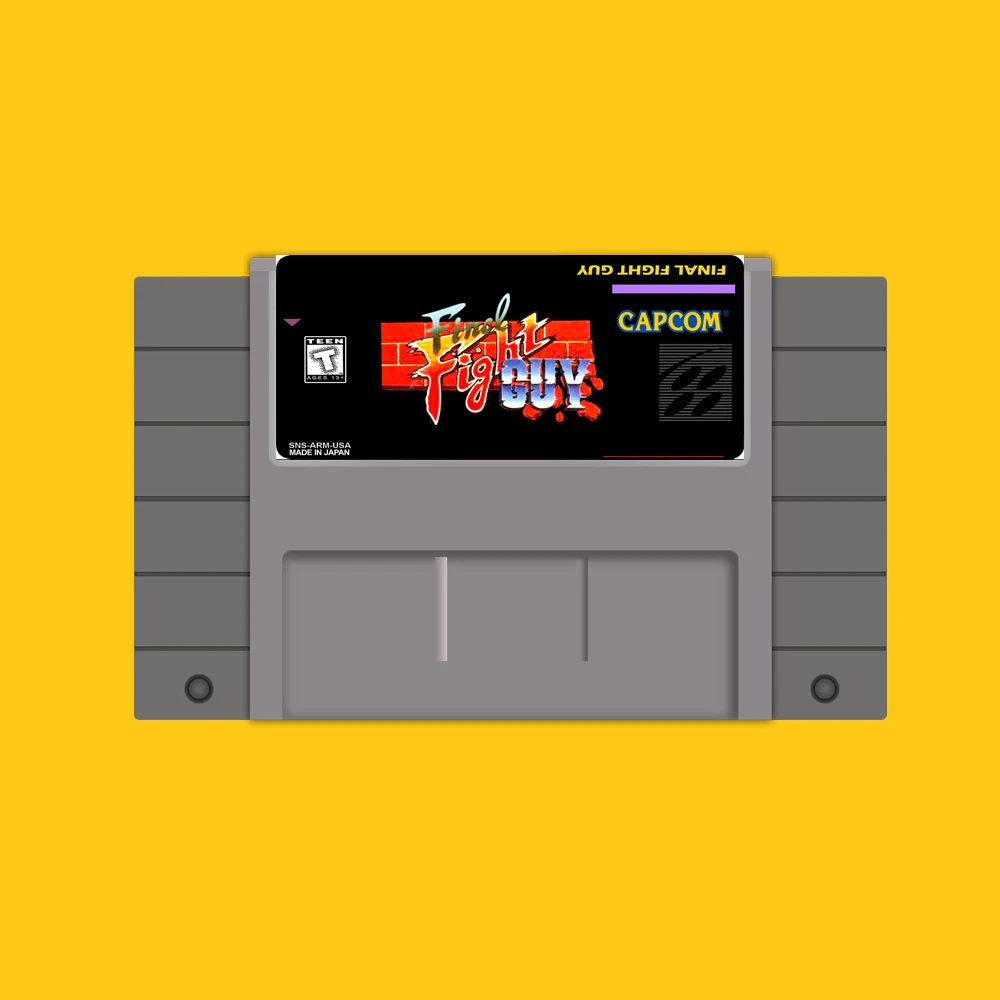 Хит 46 Pin 16 бит NTSC игровой Картридж Final Fight Guy|16 bit|16 bit game cartridge16 cartridge |