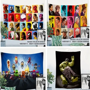 Rock Music Thrash Heavy Metal Poster Large Flag Banner HD 4 Hole Tapestry Print Cloth Art Music Festival Room Decoration F