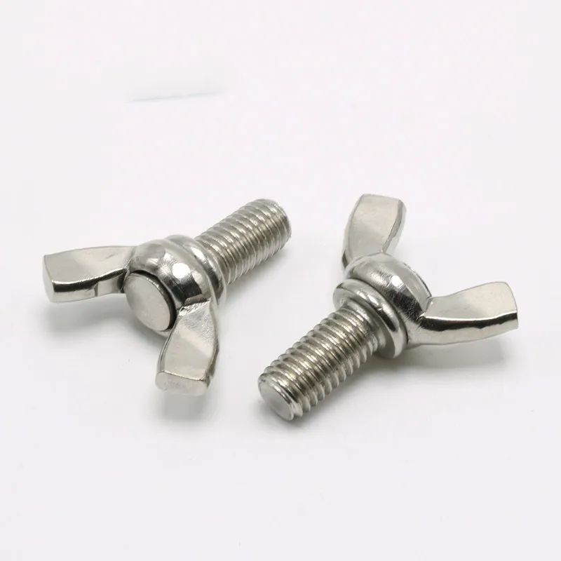 3 шт. 304 Винты бабочки из нержавеющей стали ручной винт с крыльями M6 * 12|butterfly screw|screw