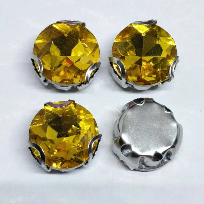 Женское свадебное платье с камнями и цветами|sew rhinestones|rhinestone sewglass crystal rhinestones |