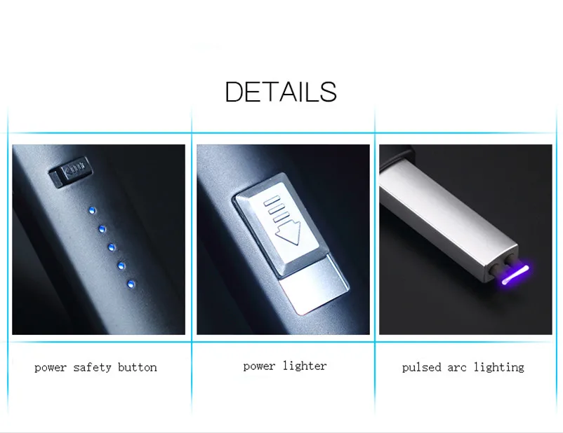 XMT-HOME зарядка USB импульсный дуговой кухонный светильник для газовой плиты Электронный usb светильник er 1 шт
