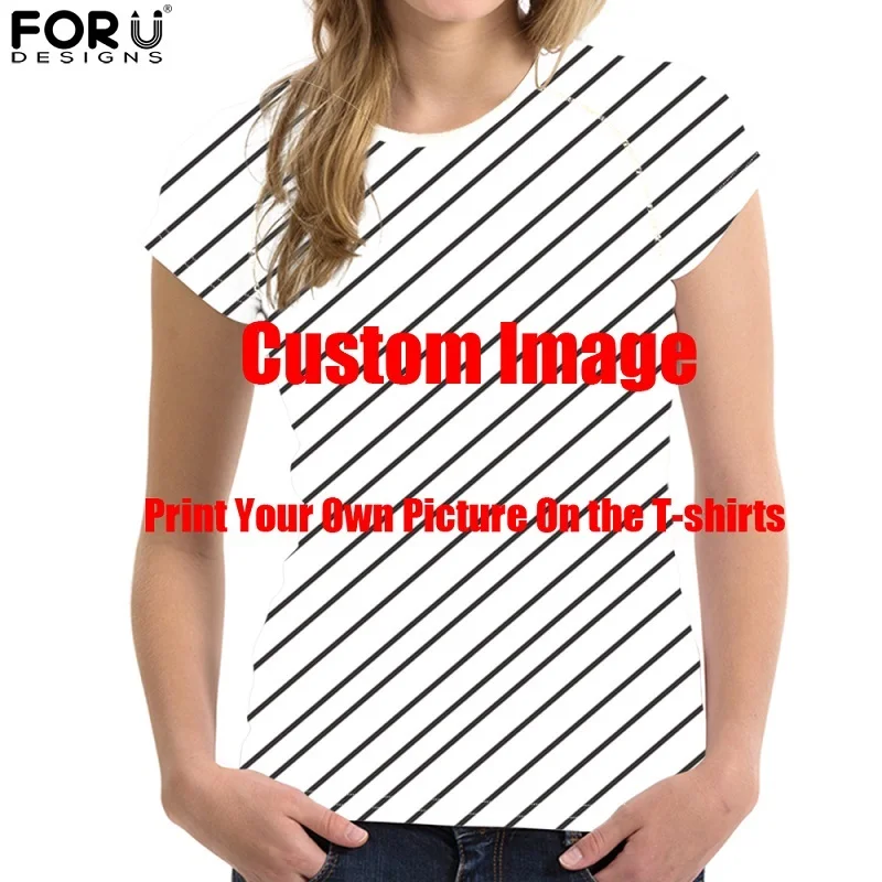 Custom-BV FORUDESIGNS/милые Бенгальские женские 3D футболки с котом; летние футболки с коротким рукавом и круглым вырезом; удобные топы для фитнеса; Vetement Femme - Цвет: Custom-BV