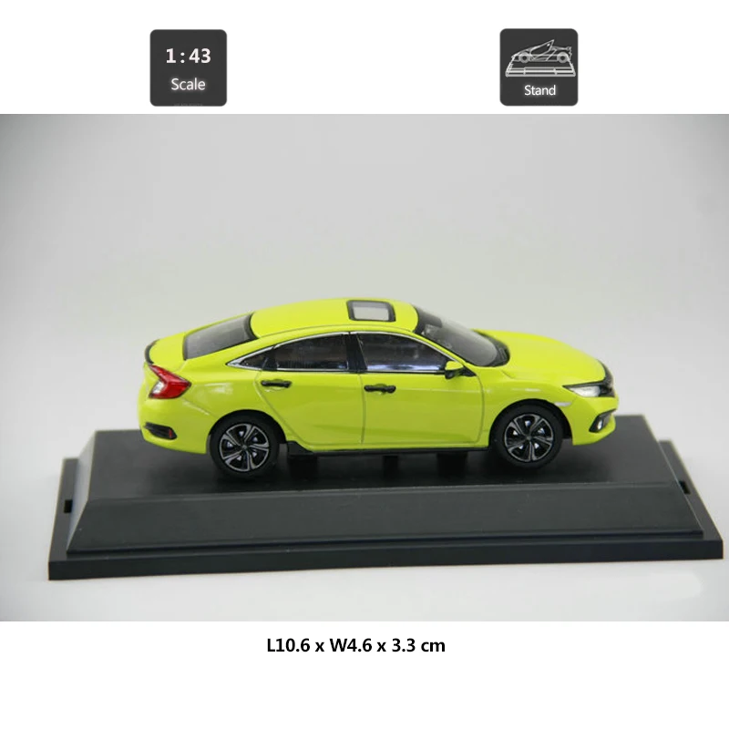 Hommate 1:43 Honda новая Civic оригинальная модель моделирования автомобиля сплав металла