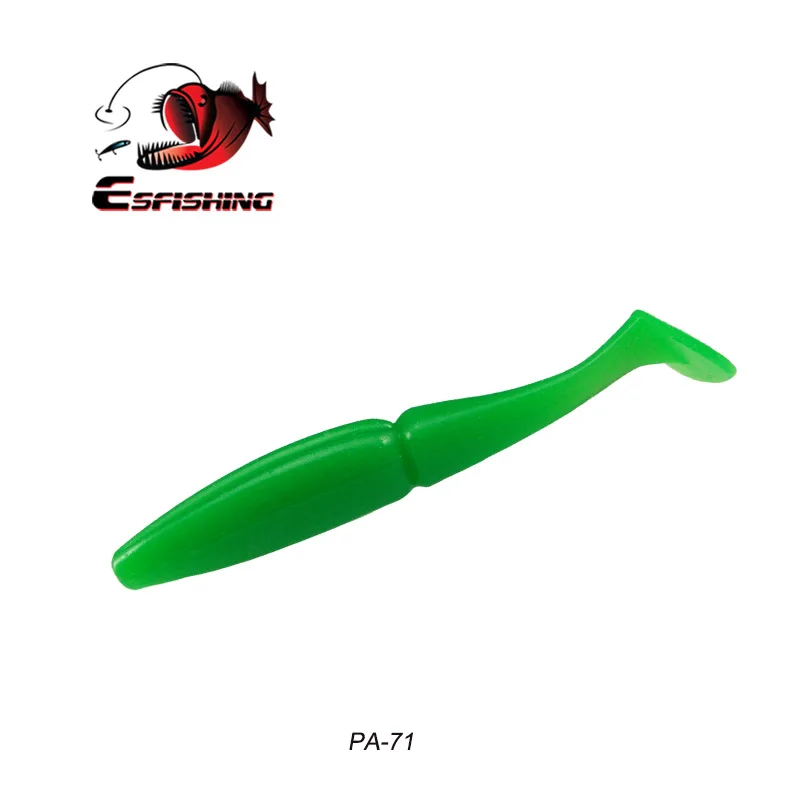 ESFISHING качество приманки Easy Shiner от Шад 100 мм 125 мм 155 мм 200 мм Pesca рыбалка мягкие воблеры, силиконовые приманки воблеры Leurre Souple - Цвет: PA71