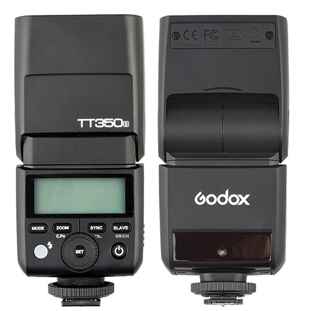 Godox TT350S Mini Speedlite 2 4G HSS 1/8000s TTL GN36 для SONY + подарки|Фотовспышки| |
