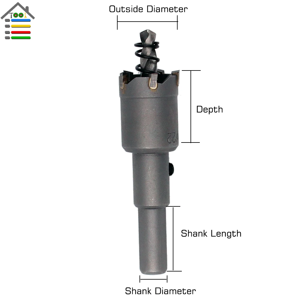 Новинка сверло TCT с твердосплавным наконечником из вольфрамовой стали 16 50 мм