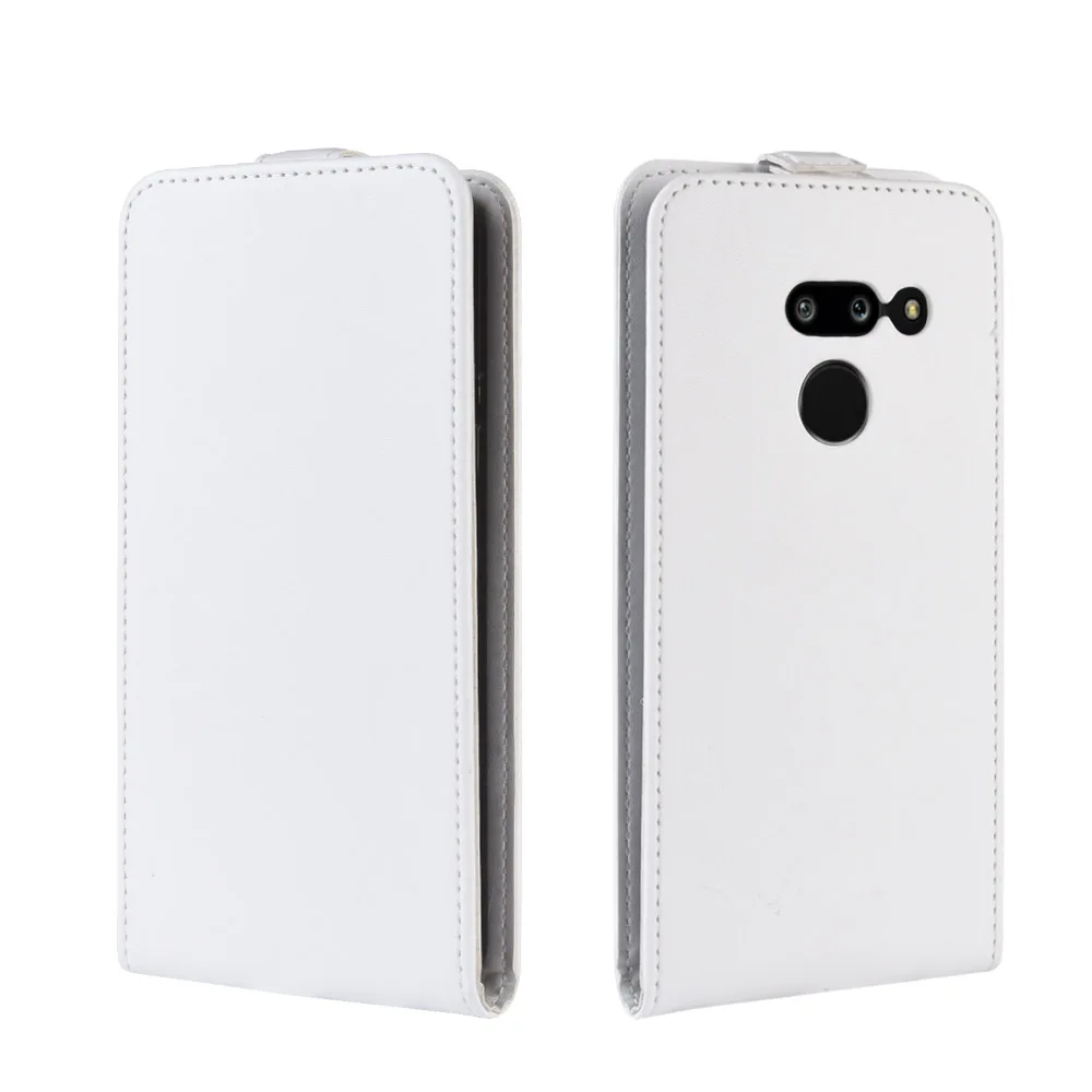 Чехол для LG G8 ThinQ LMG820 кожаный чехол Магнитный кобура с пряжкой Флип-кейс отделение для денег Защитный чехол
