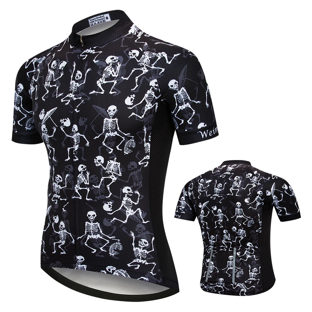 

Brand Men Cycling Jersey Summer MTB Road Bike Shirt Breathable Comfortable Bicycle Downhill Jersey Ropa Ciclismo Black