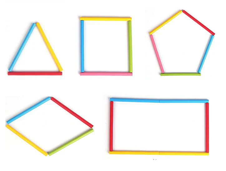 100Pcs/Pack Kids Toys Colorful Wood sticks Montessori Educational Mathematical Intelligence Stick Math Toy WYQ | Игрушки и хобби