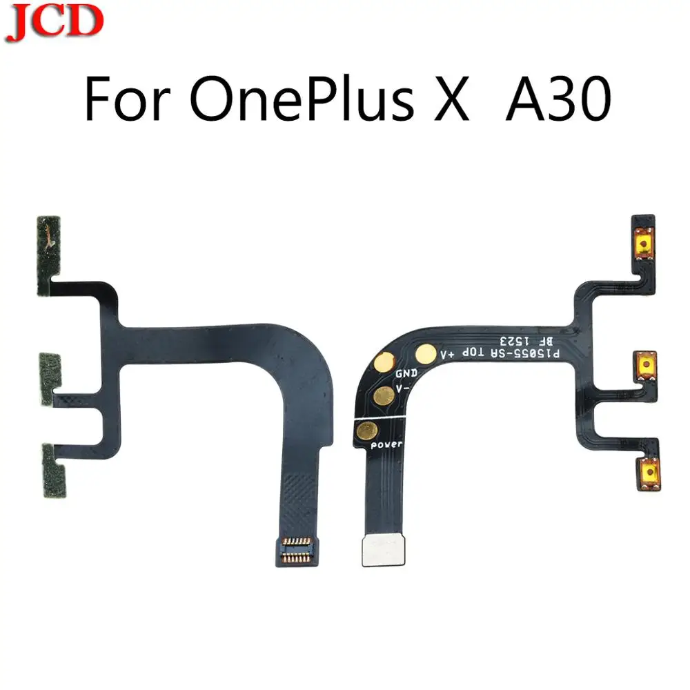 No13 For OnePlus X JCD боковой ключ кнопка громкости питания гибкий кабель Замена для OnePlus 1 One 2 3 3T A3000 A3003 5 5T 6 6T X Аксессуары для мобильных телефонов - Цвет: No13 For OnePlus X